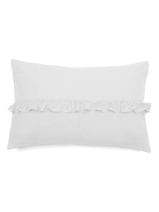 Housse de coussin collection ELZA Volant central