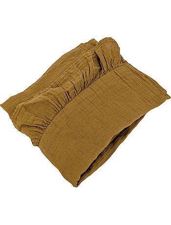 Housse de coussin collection ELZA Volant central