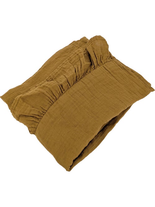 Housse de coussin collection ELZA Volant central - Kiabi