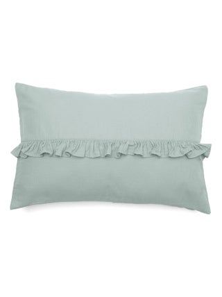 Housse de coussin collection ELZA Volant central