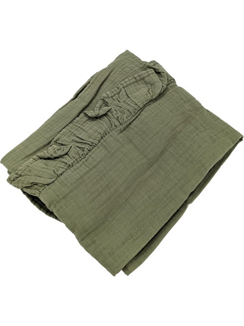 Housse de coussin collection ELZA Volant central - Kiabi