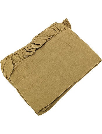 Housse de coussin collection ELZA Volant central