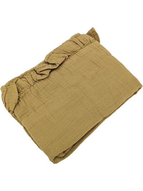 Housse de coussin collection ELZA Volant central - Kiabi