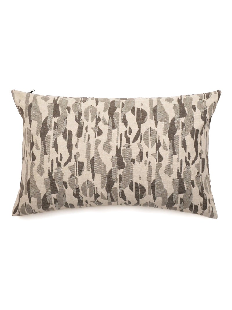 Housse de coussin collection KALYMNOS Beige sable - Kiabi