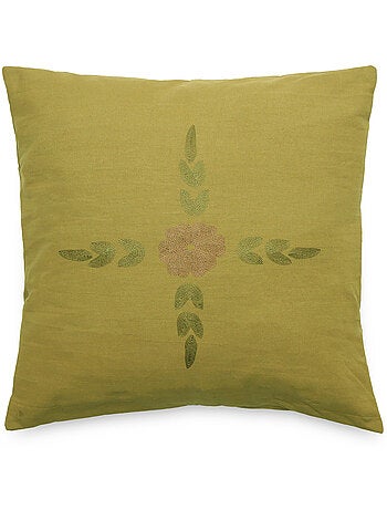 Housse de coussin collection LEONIE Bouquet