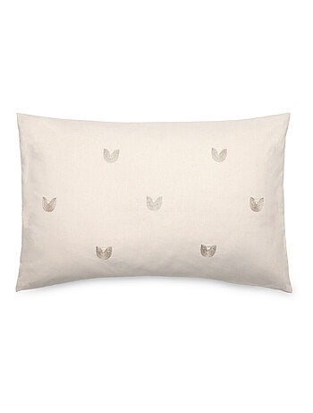 Housse de coussin collection LEONIE Feuillage