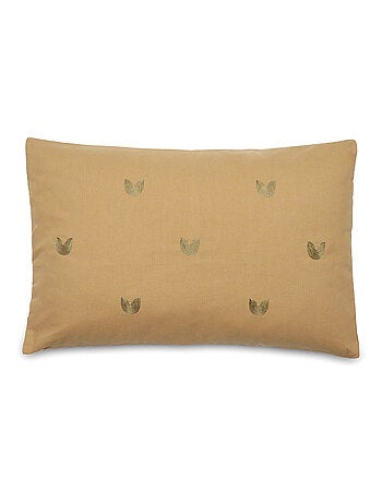 Housse de coussin collection LEONIE Feuillage