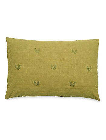 Housse de coussin collection LEONIE Feuillage