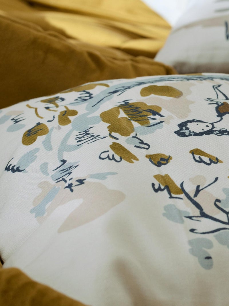 Housse de coussin collection MILADY Vert anis - Kiabi