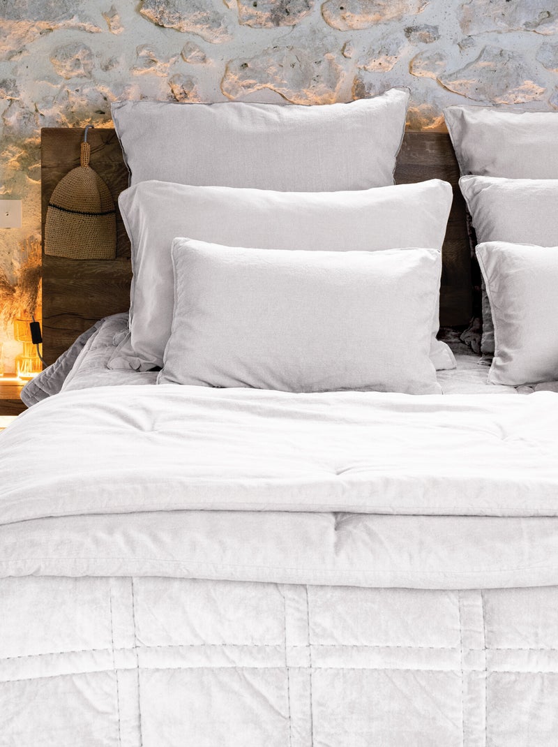 Housse de coussin collection OPERA DECO Blanc - Kiabi