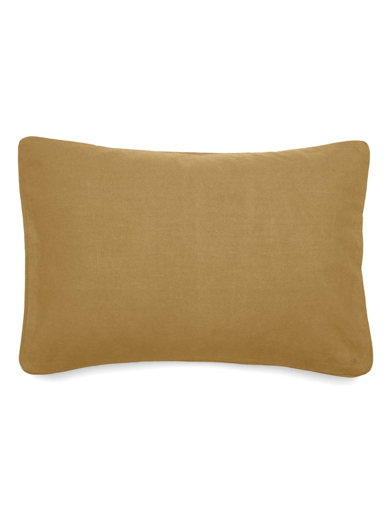 Housse de coussin collection OPERA DECO Marron foncé - Kiabi