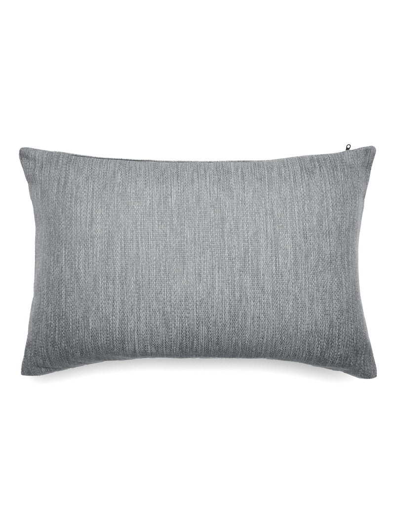 Housse de coussin collection SYRACUSE Gris froid - Kiabi