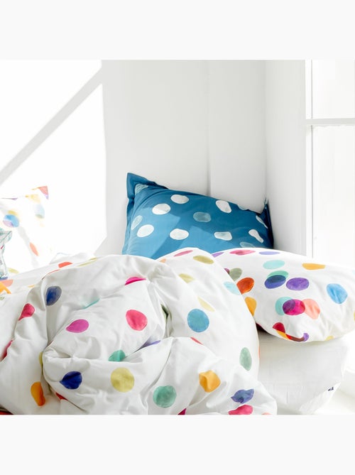 Housse de coussin Confetti "Happyfriday" - Kiabi