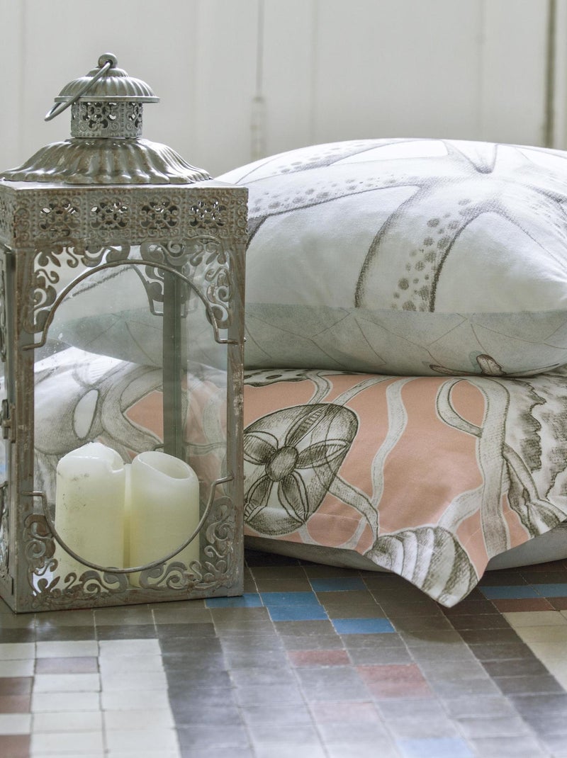 Housse de coussin Coral reef "Happyfriday" Blanc - Kiabi