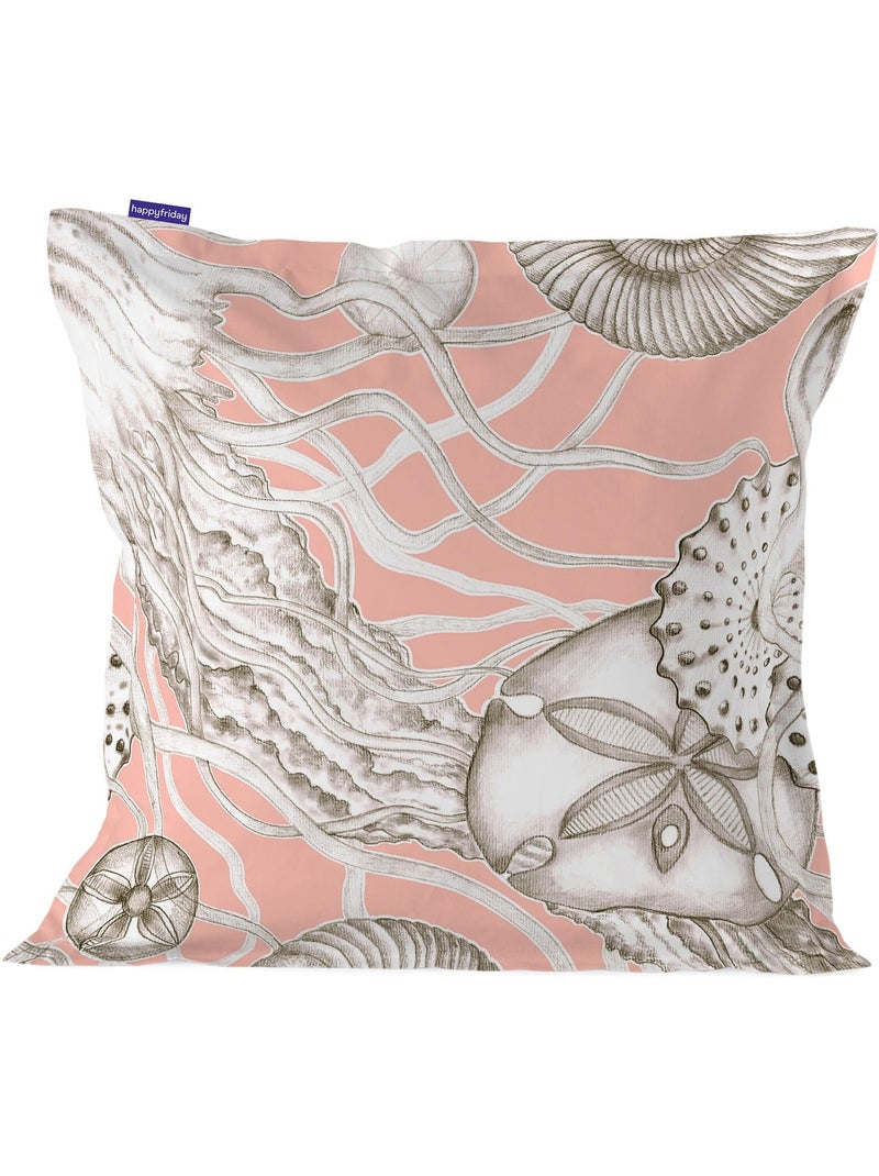 Housse de coussin Coral reef "Happyfriday" Multicolore - Kiabi