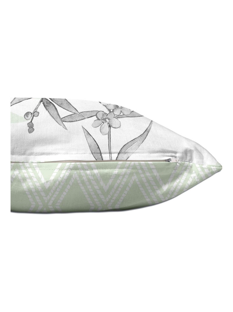 Housse de coussin Corniglia "Happyfriday" Blanc - Kiabi