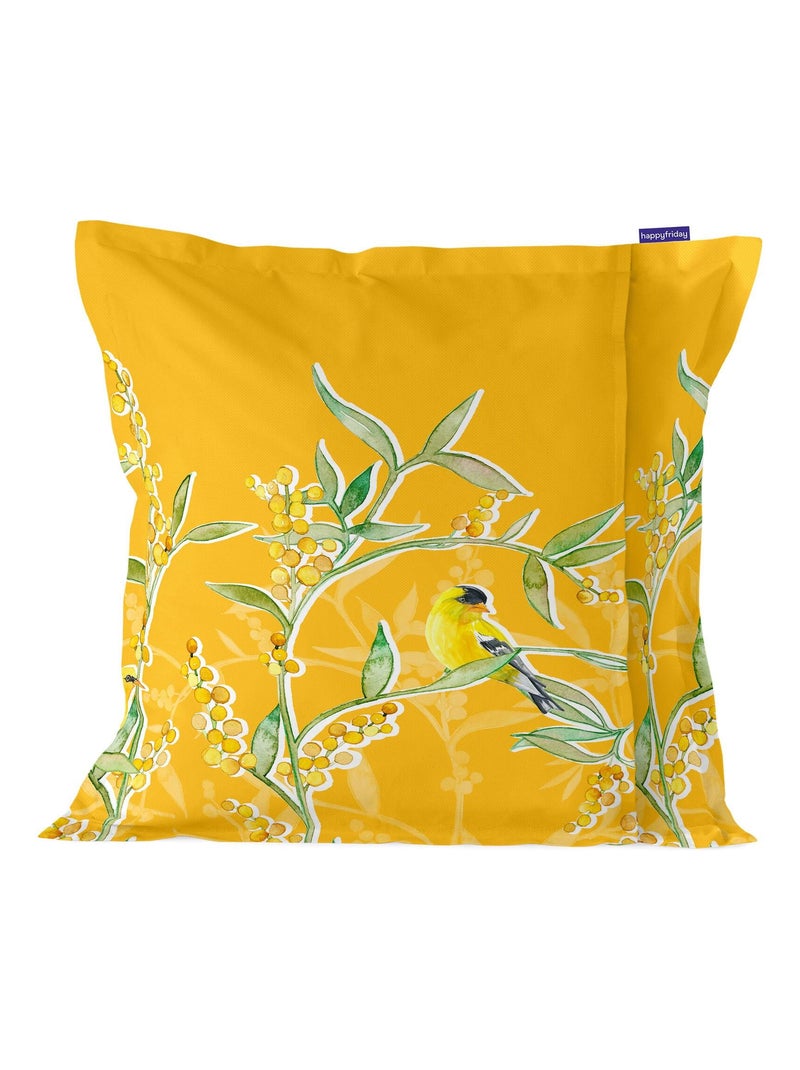 Housse de coussin Corniglia "Happyfriday" Blanc - Kiabi