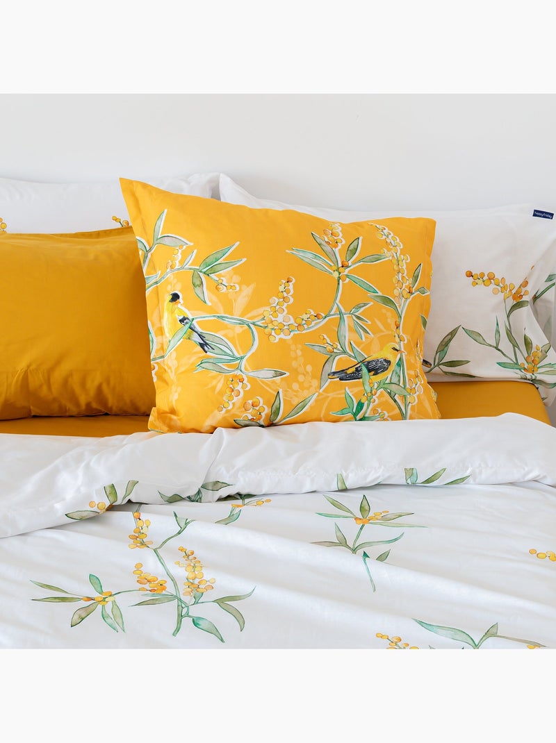 Housse de coussin Corniglia "Happyfriday" Blanc - Kiabi