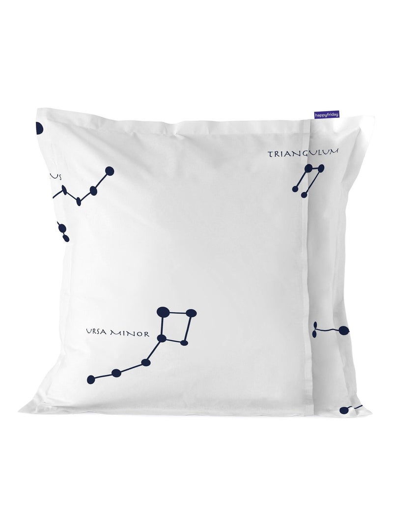 Housse de coussin Cosmos "Happyfriday" Blanc - Kiabi
