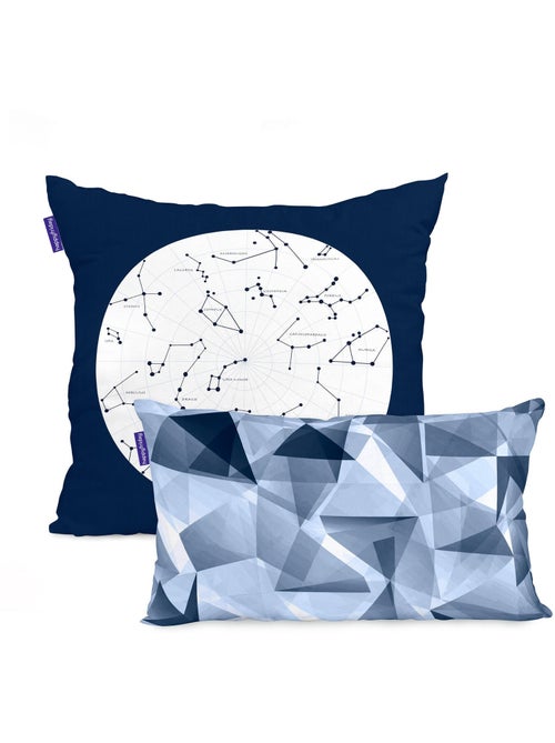 Housse de coussin Cosmos "Happyfriday" - Kiabi