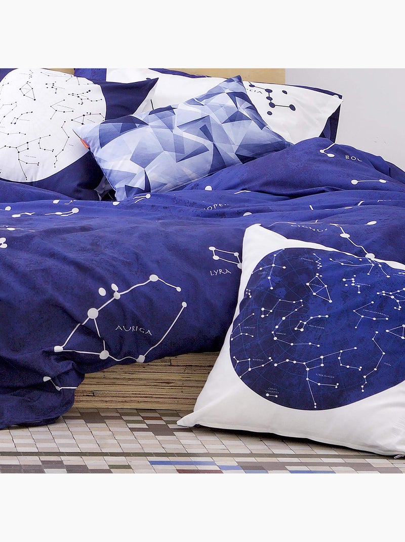 Housse de coussin Cosmos "Happyfriday" Multicolore - Kiabi