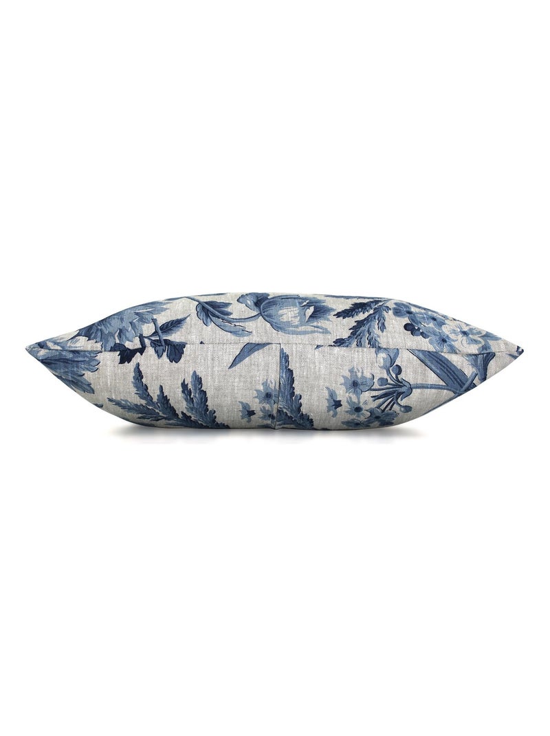 Housse de coussin COSSITO Feuilles blé Multicolore - Kiabi