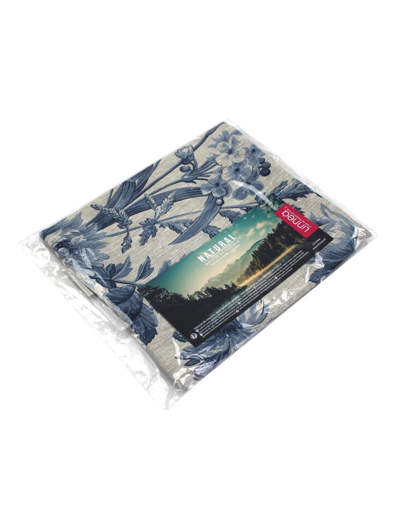 Housse de coussin COSSITO Feuilles blé Multicolore - Kiabi