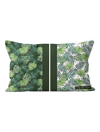 Housse de coussin coton 32x50 VEGETAL