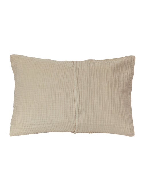 Housse de coussin coton collection PAROS - Kiabi