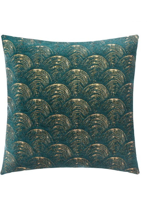 Housse de coussin coton et chenille CHIARA - Kiabi