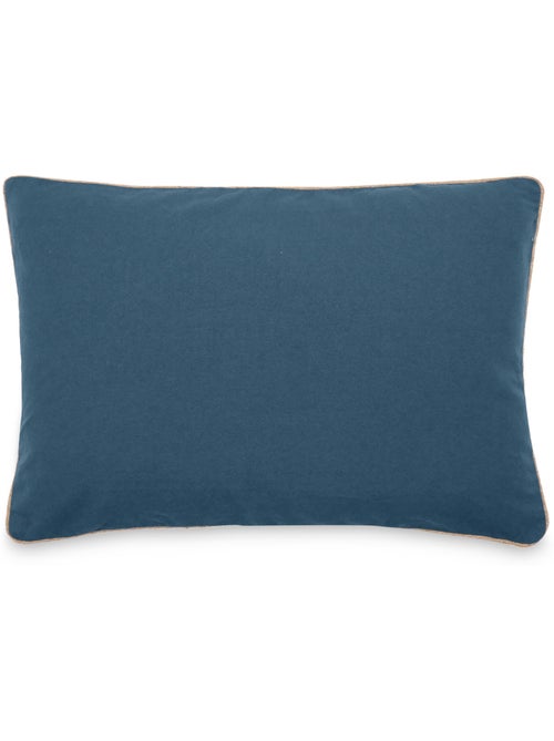 Housse de coussin coton lavé HONO DÉCO - Kiabi