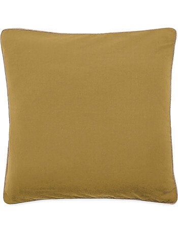 Housse de coussin coton lavé HONO DÉCO