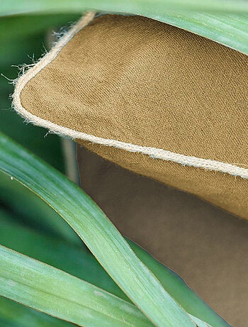 Housse de coussin coton lavé HONO DÉCO
