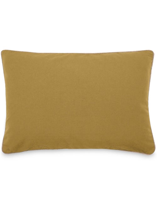 Housse de coussin coton lavé HONO DÉCO - Kiabi