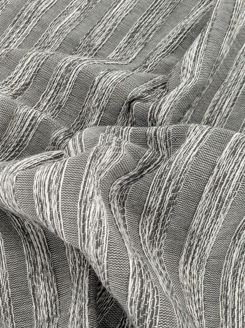 Housse de coussin coton SILOE Kaki - Kiabi