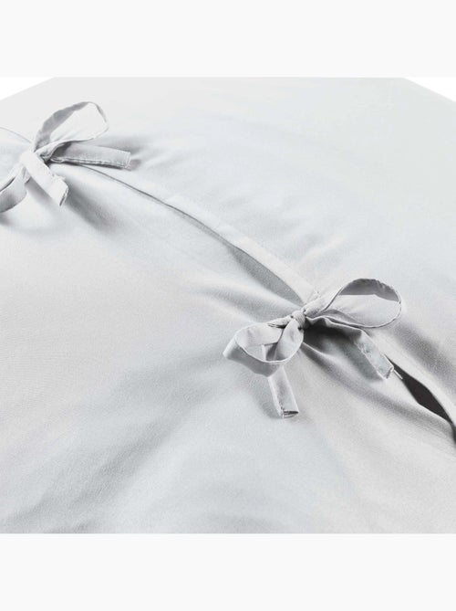 Housse de coussin Cottage 45 cm lin et blanc - Kiabi Housse de coussin Cottage 45 cm lin et blanc - Kiabi