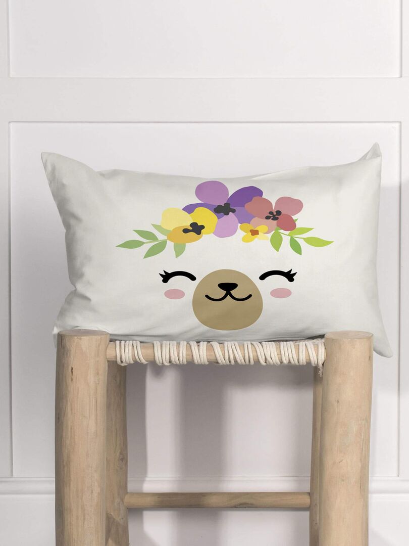 Cot protector HappyFriday Moshi Moshi Cute llamas Multicolour 210 x 40 cm main image 1