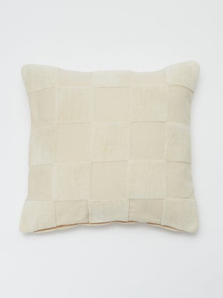 Housse de coussin 'damier' - Kiabi Home