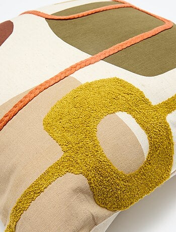 Housse de coussin 'damier'