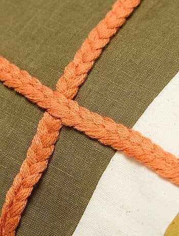 Housse de coussin 'damier'