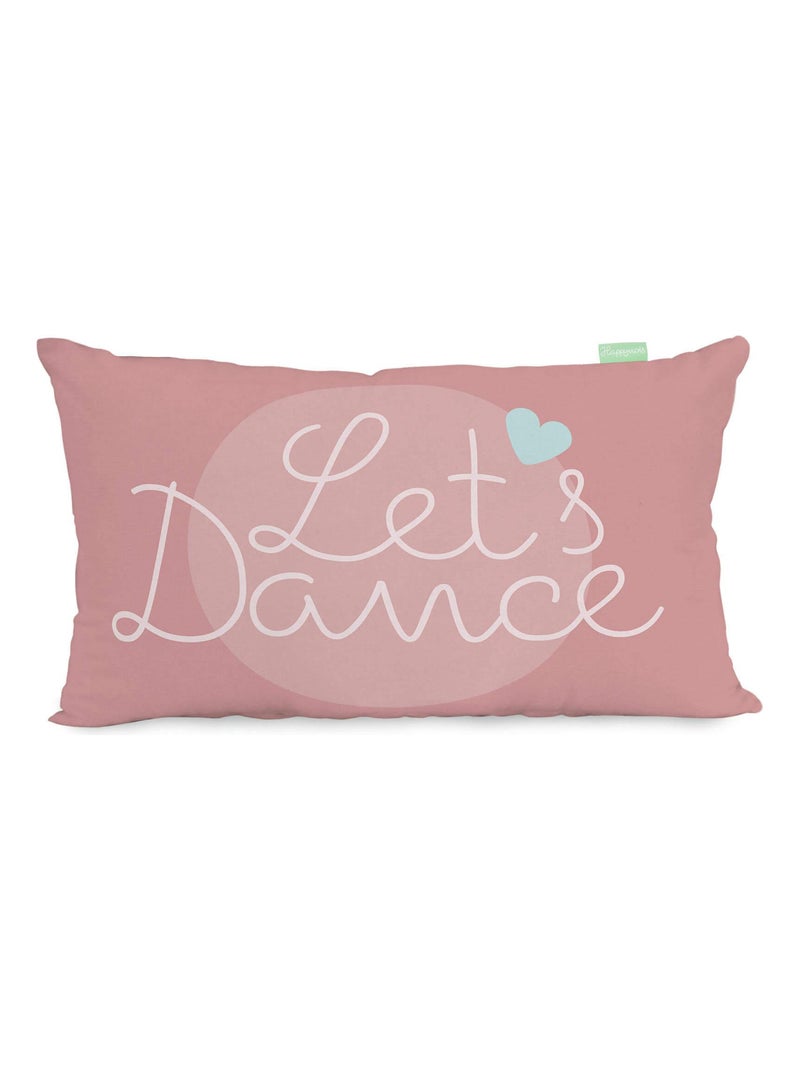 Housse de coussin Dancing "Happyfriday" Blanc - Kiabi