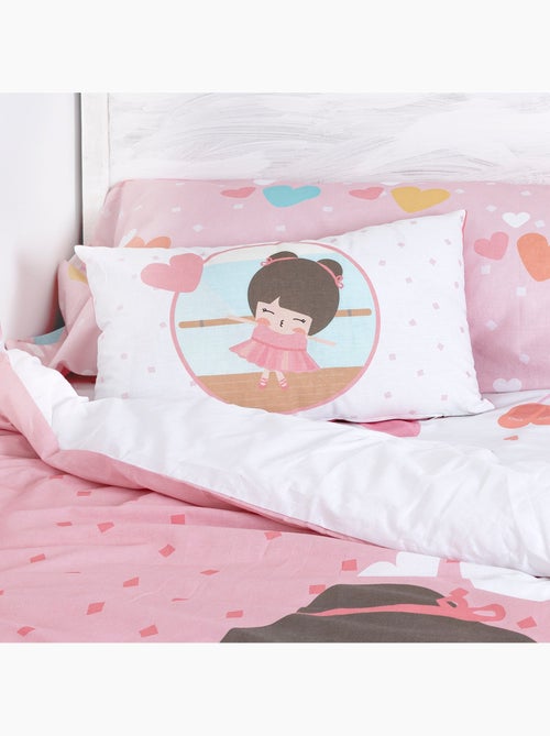 Housse de coussin Dancing "Happyfriday" - Kiabi