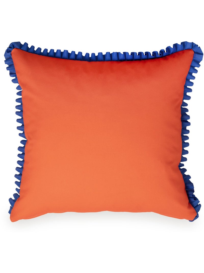 Housse de coussin décoratif Bloom play "Happyfriday" Multicolore - Kiabi