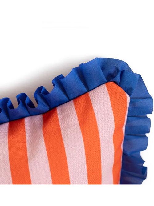 Housse de coussin décoratif Bloom play "Happyfriday" - Kiabi