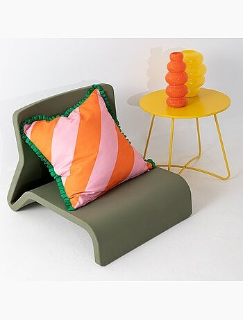 Housse de coussin décoratif Color pop "Happyfriday