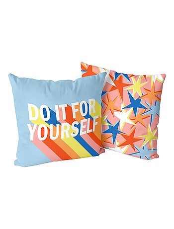 Housse de coussin décoratif Do it "Happyfriday
