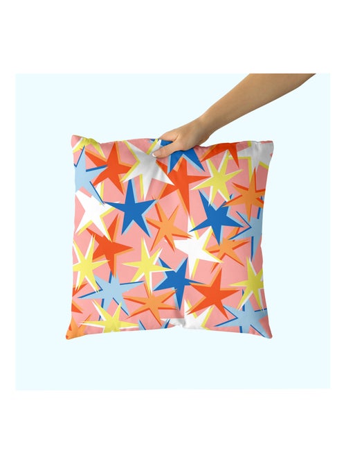 Housse de coussin décoratif Do it "Happyfriday" - Kiabi