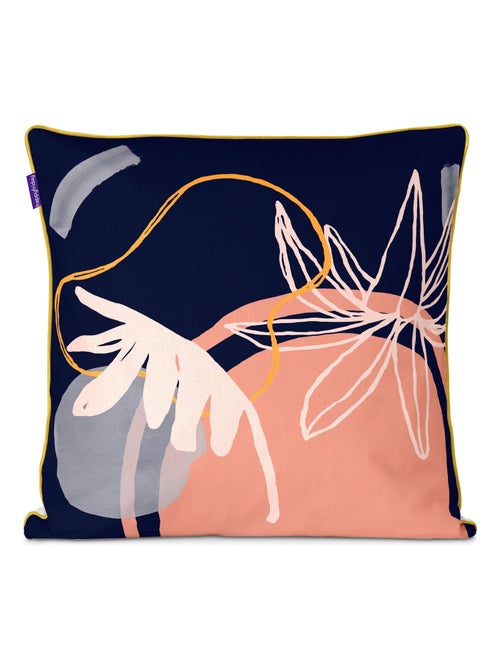 Housse de coussin décoratif Femme "Happyfriday" - Kiabi