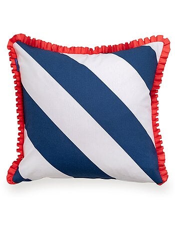 Housse de coussin décoratif Happy stripes "Happyfriday