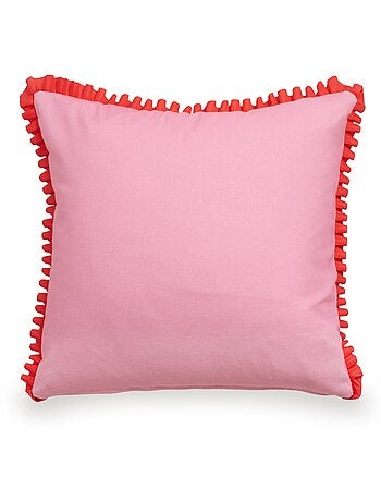 Housse de coussin décoratif Happy stripes "Happyfriday